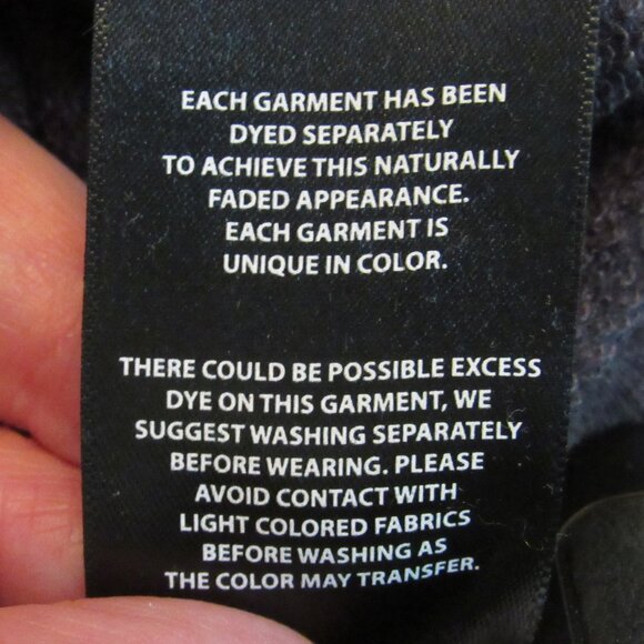 Buffalo David Bitton Dark Gray Sweatshirt Size XL Cotton Blend EUC - Picture 9 of 9